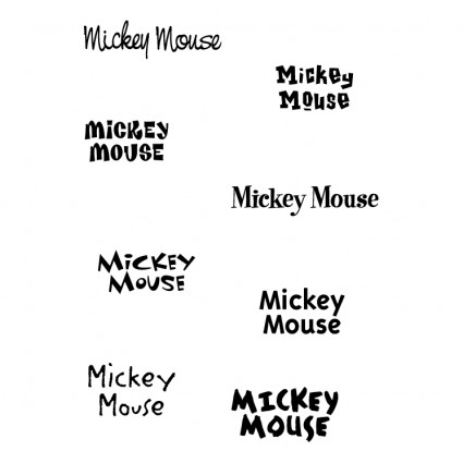 Disney Mickey Mouse Font Free