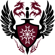 Dragon Warrior Crest Shield