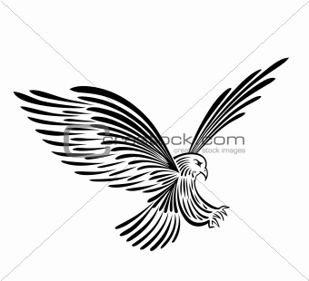 Eagle Silhouette Tattoo