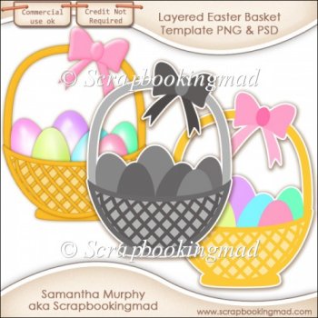 Easter Basket Template