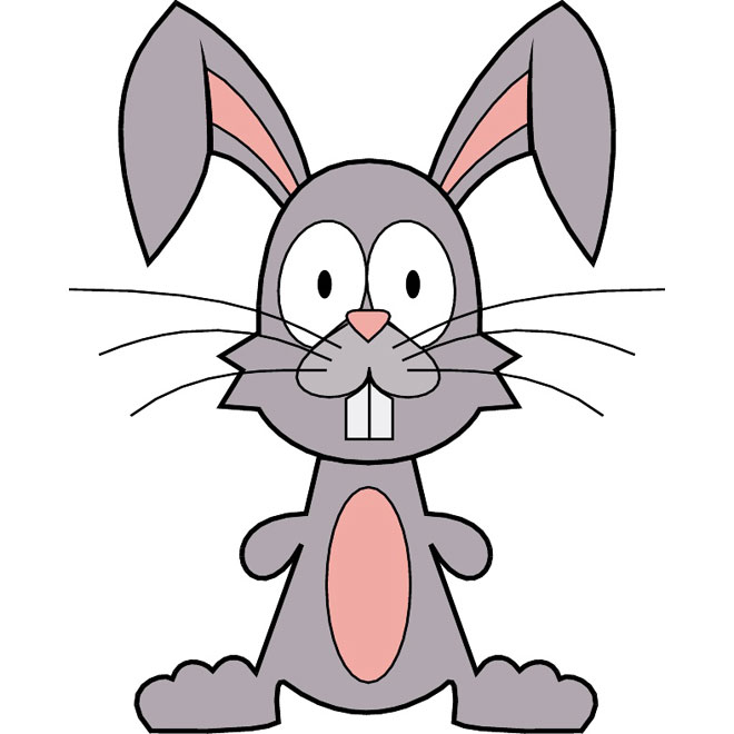 Easter Bunny Vector Art Free Easter Bunny Vector Art Free