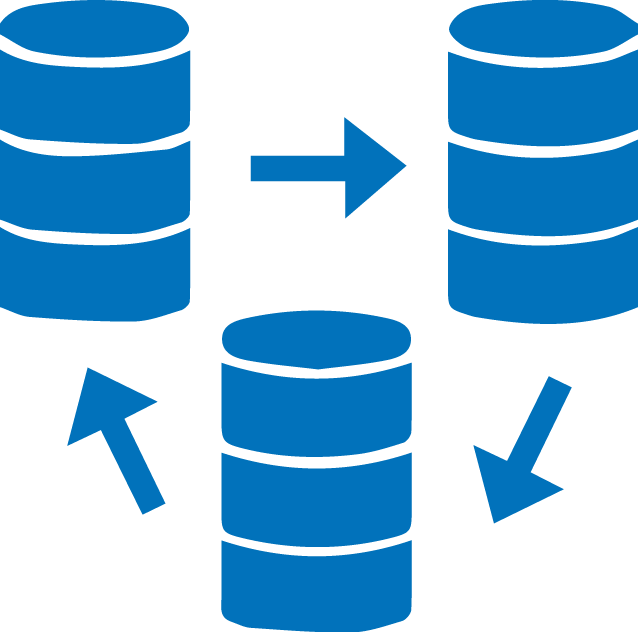 Enterprise Data Warehouse Icon Enterprise Data Warehouse Icon