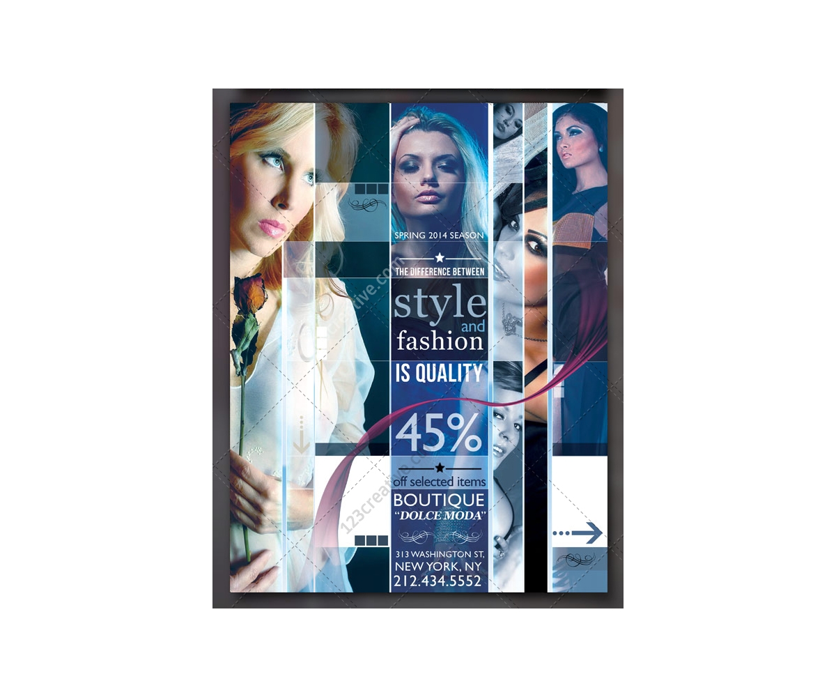 Fashion Collage Template
