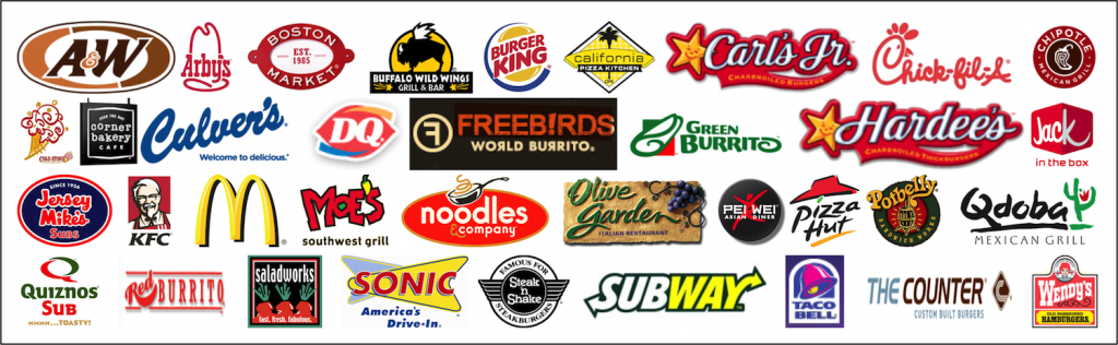 14 Restaurant Chain Icons Images