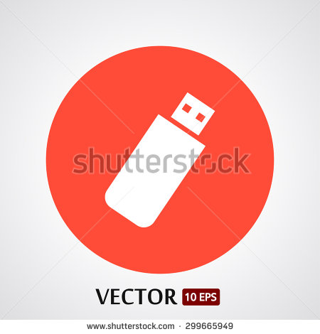 Flashdrive Icons Vector