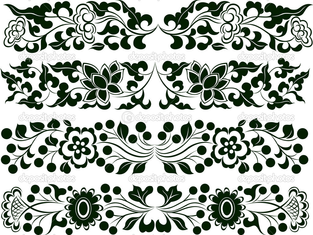 Floral Border Design