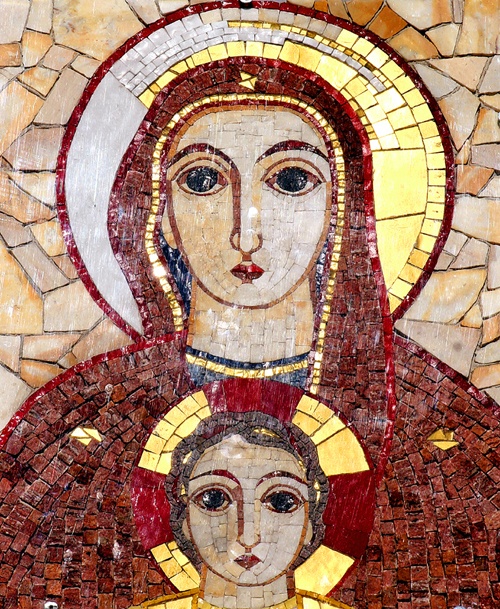 France Lourdes Rosary Mosaics
