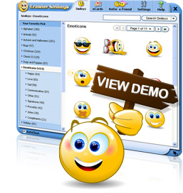 Free Animated Smiley Emoticons for Emails