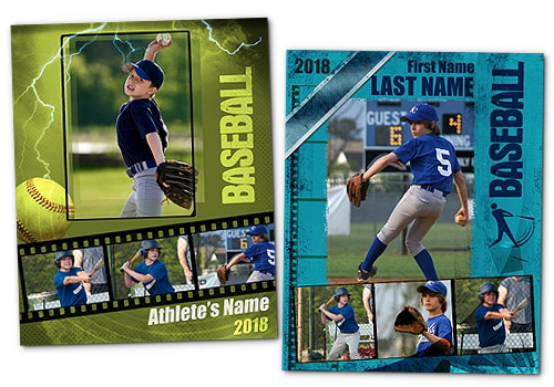 Free Baseball Photoshop Templates Sports