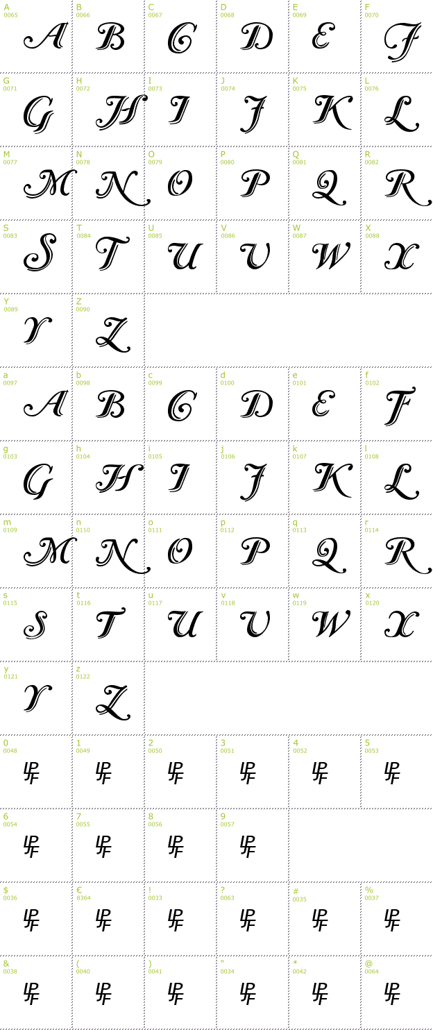 Free Calligraphy Alphabet Fonts Free Calligraphy Alphabet Fonts