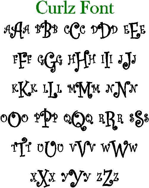 Free Curlz Embroidery Monogram Fonts Free Curlz Embroidery Monogram Fonts