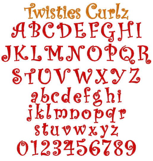 Free Embroidery Font Downloads Free Embroidery Font Downloads