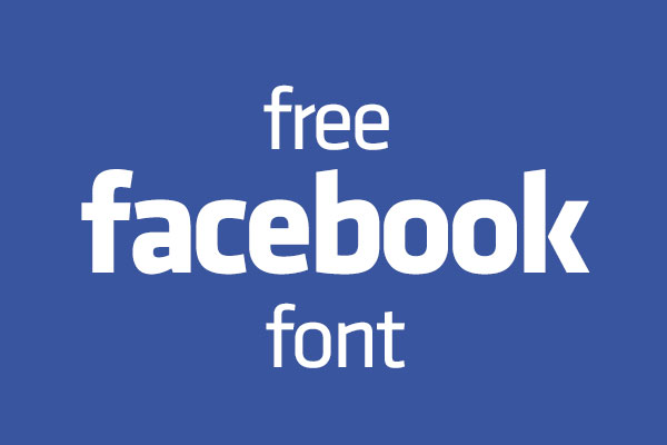 Free Facebook Logo Font