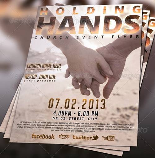 Free Psd Church Flyer Templates