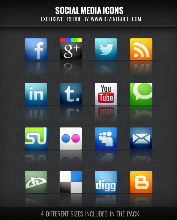 Free Social Media Icons High Quality