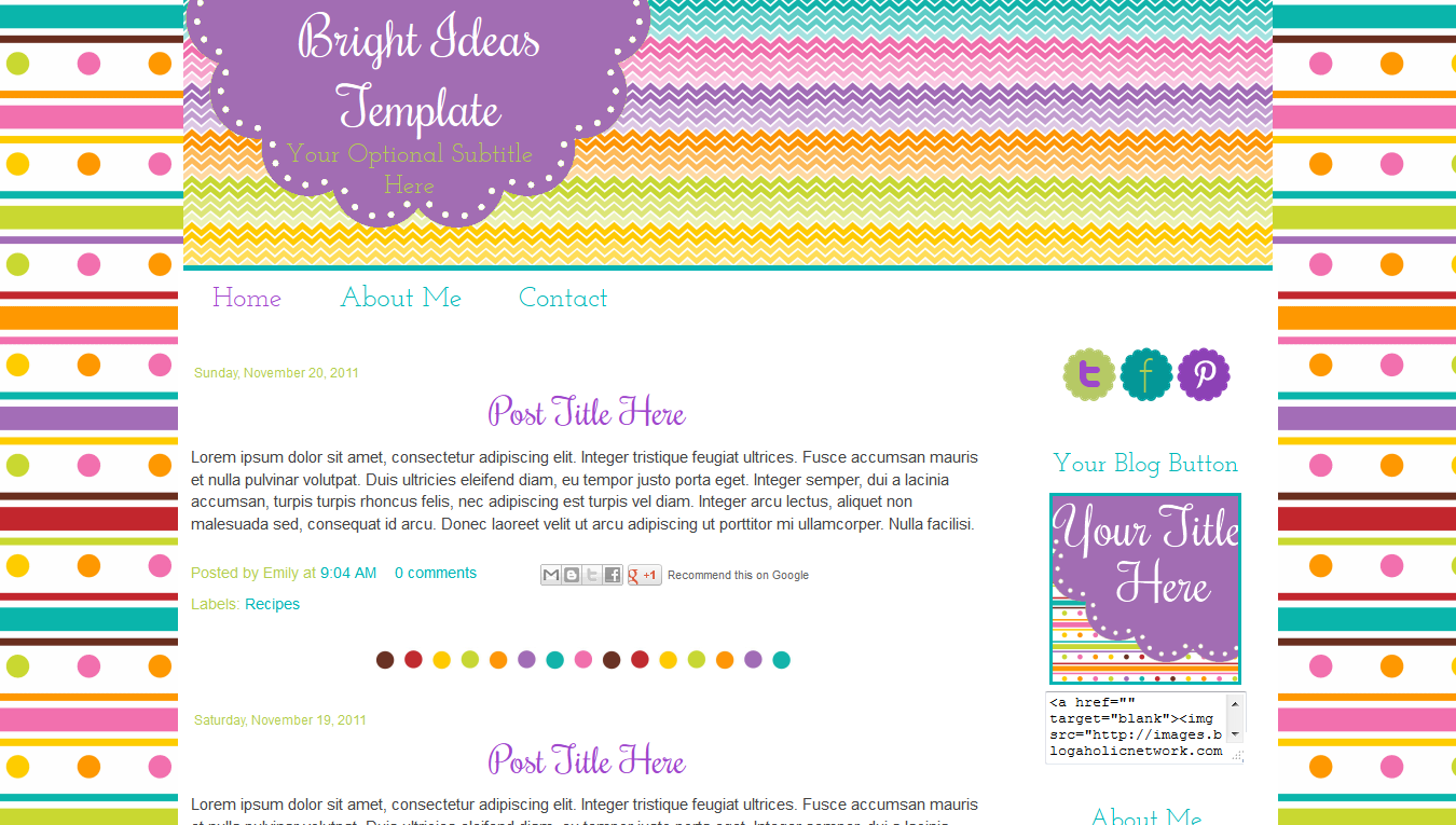 Free Templates for Blogger Blog