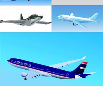Free Vector Airplane Graphic