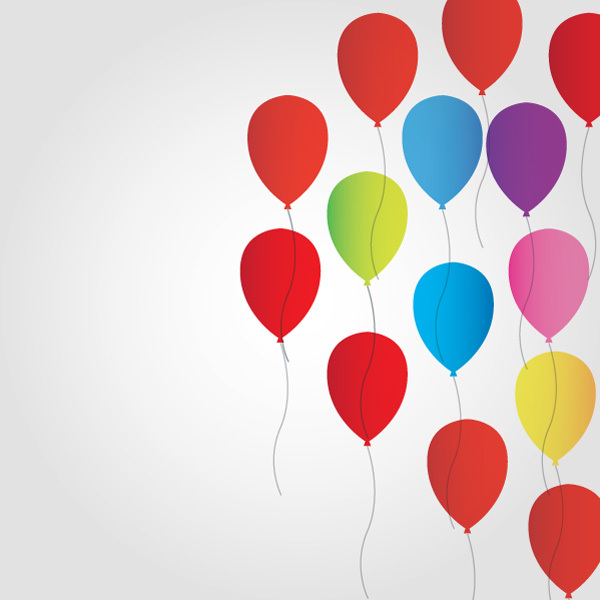 Free Vector Balloons