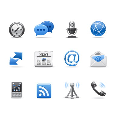 Free Vector Communication Icons Free Vector Communication Icons