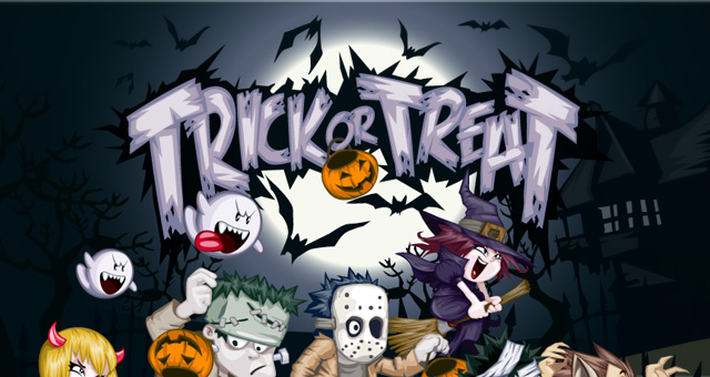Free Vector Halloween Trick or Treat