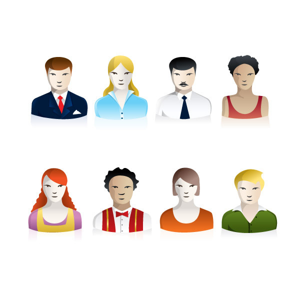 Free Vector People Icons