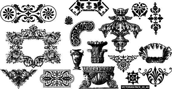 Free Vector Victorian Clip Art