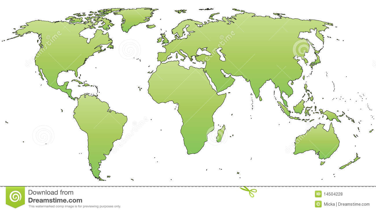 Free Vector World Map