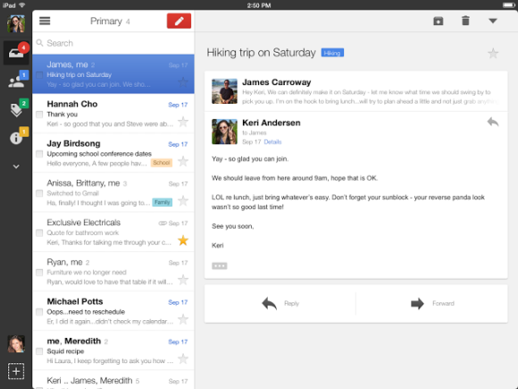 Gmail iPad App Icon
