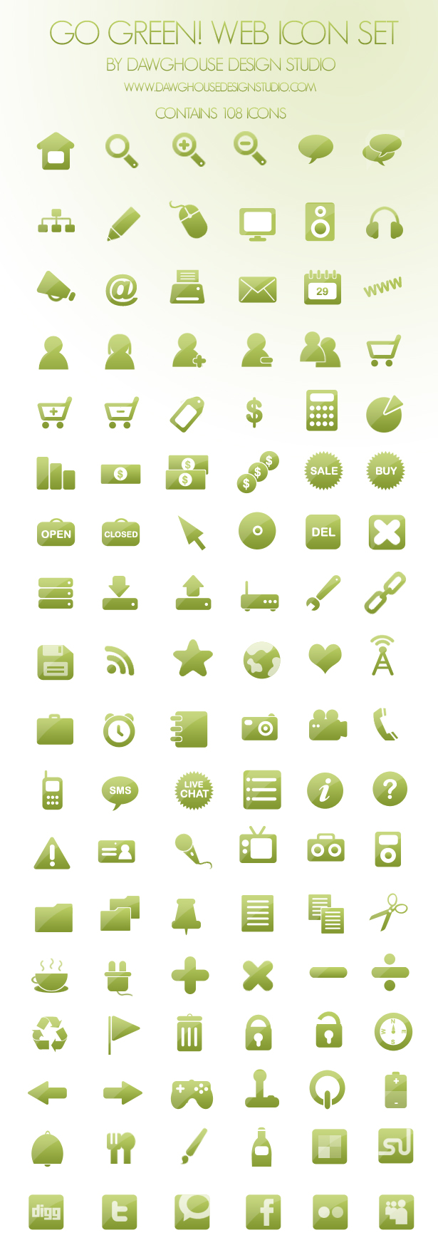 Go Green Icons Free Go Green Icons Free