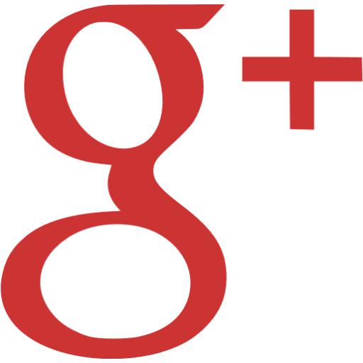 Google Plus Icon Black and White