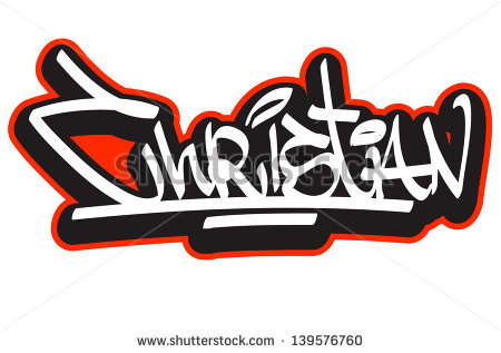Graffiti Name Christian Graffiti Name Christian