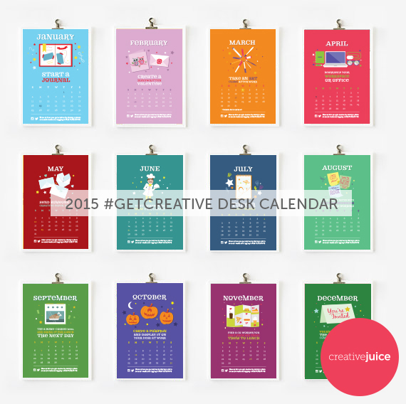 Graphic Design Calendar 2015