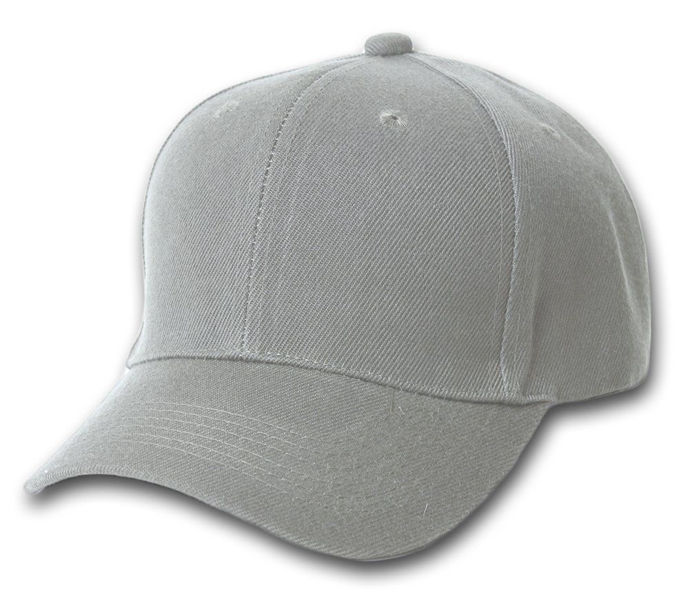 Gray Baseball Hat