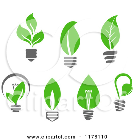 11 Leaf Green Energy Icon Images