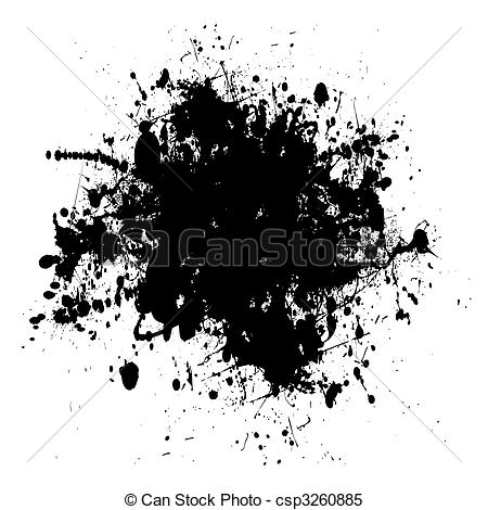 Grunge Black and White Clip Art