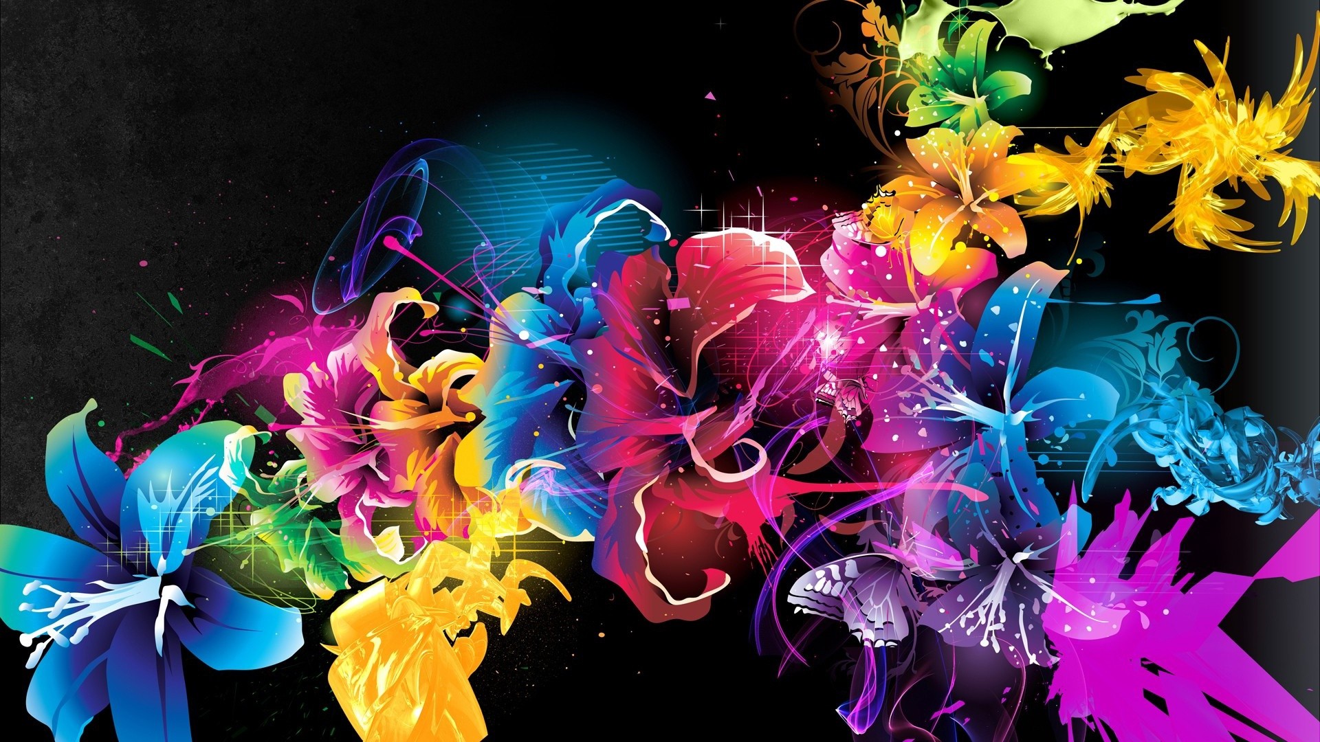 High Resolution Flower Vectors High Resolution Flower Vectors