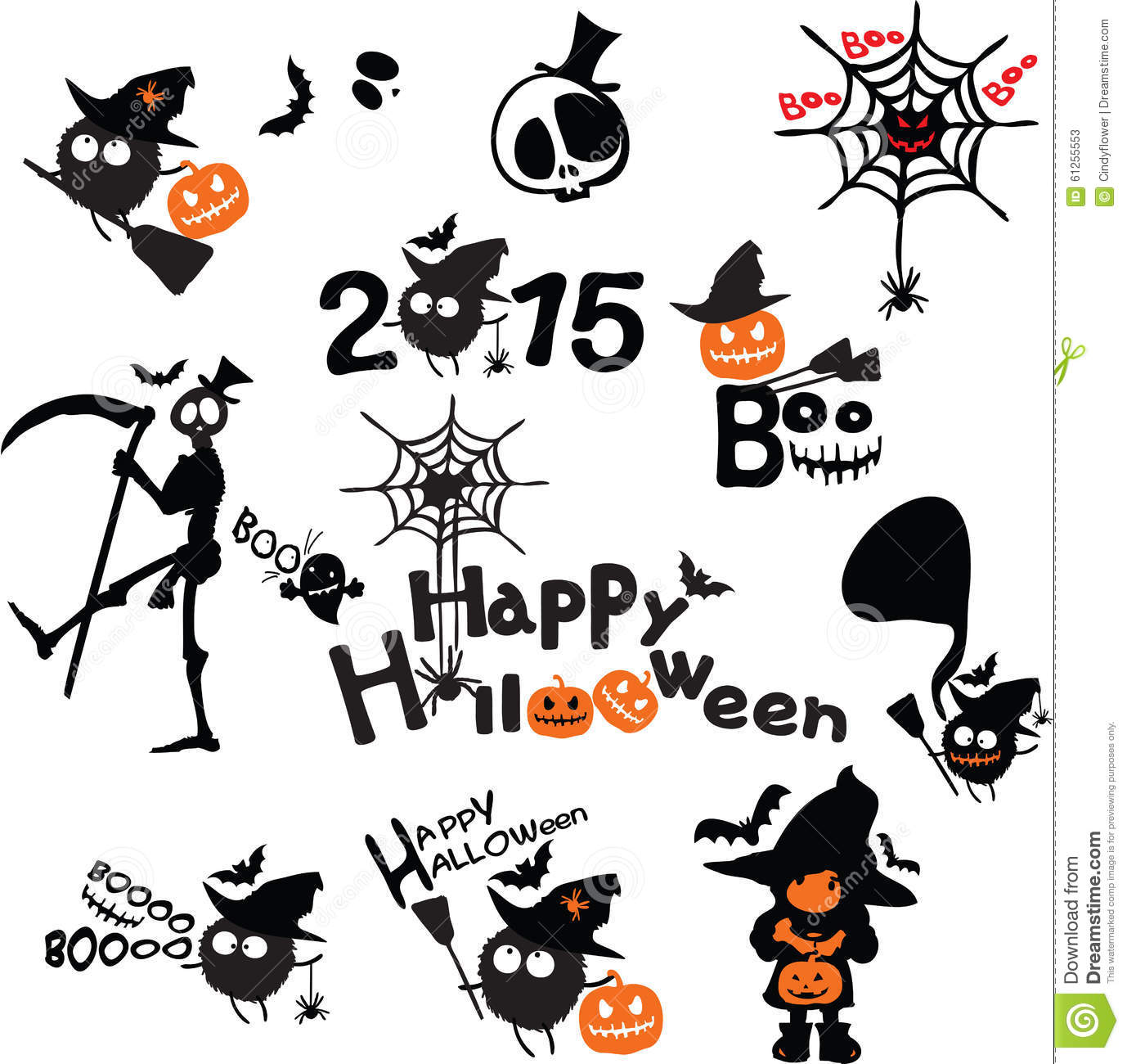 Horror Happy Halloween Icons