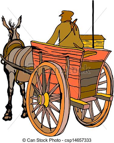 Horse Carriage Clip Art
