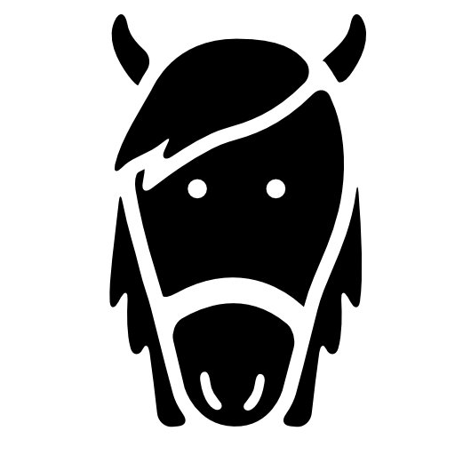 Horse Head Vector Free