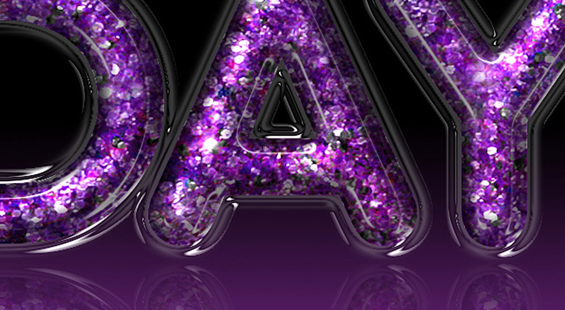 How to Make Glitter Text Photoshop