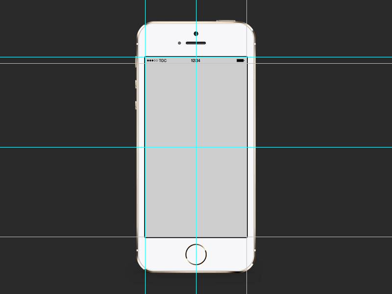 iPhone 5S Template