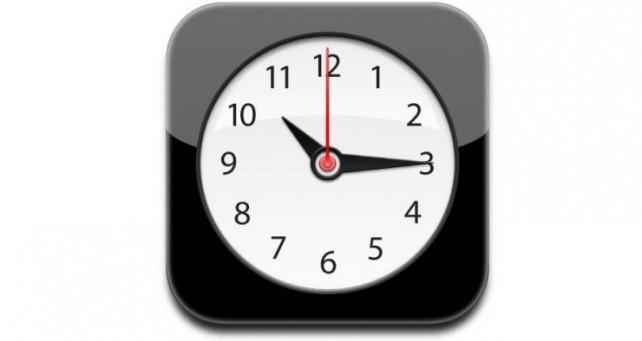 iPhone Clock App Icon