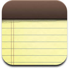 iPhone Notes Icon iPhone Notes Icon