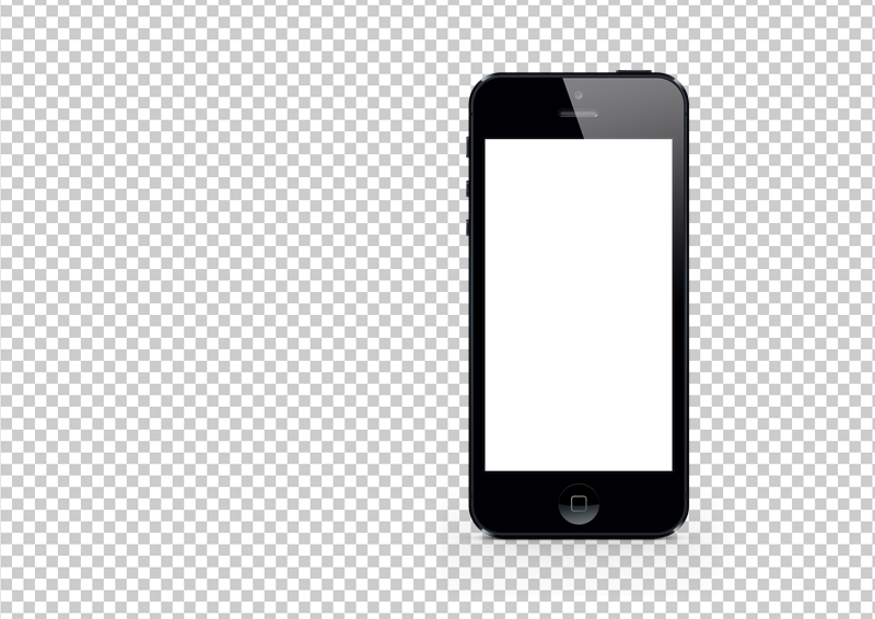 iPhone Photoshop Template
