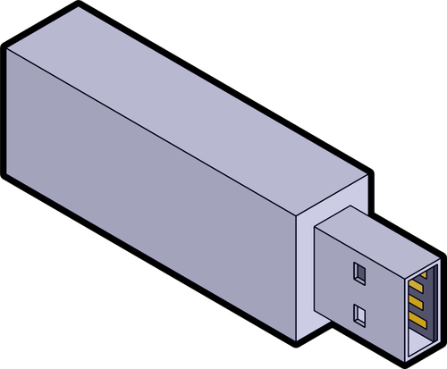 Isometric Flashdrive Isometric Flashdrive