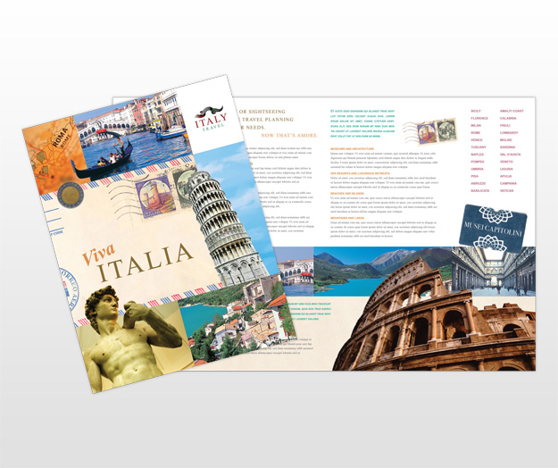 Italy Travel Brochure Template