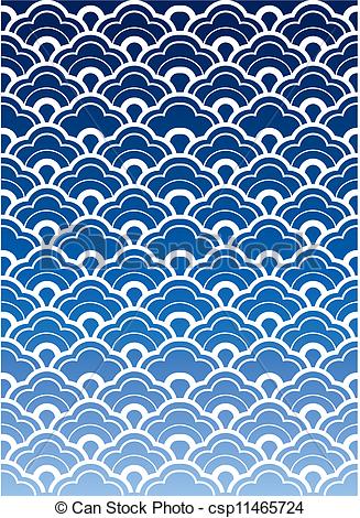 Japanese Waves Pattern