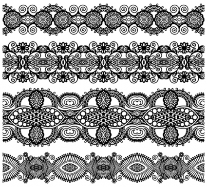 Lace Border Vector Free Download