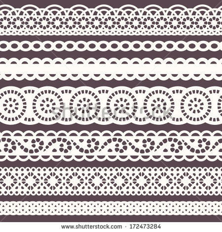 Lace Trim Vector