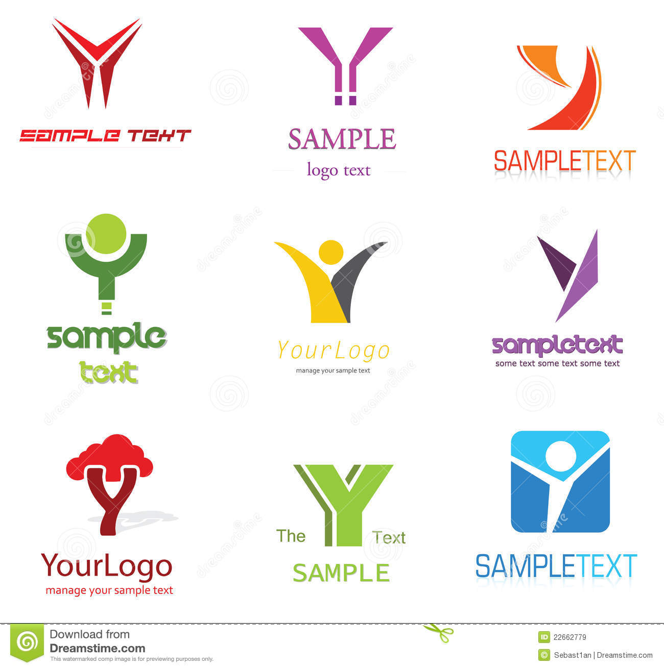Letter Y Logo Letter Y Logo